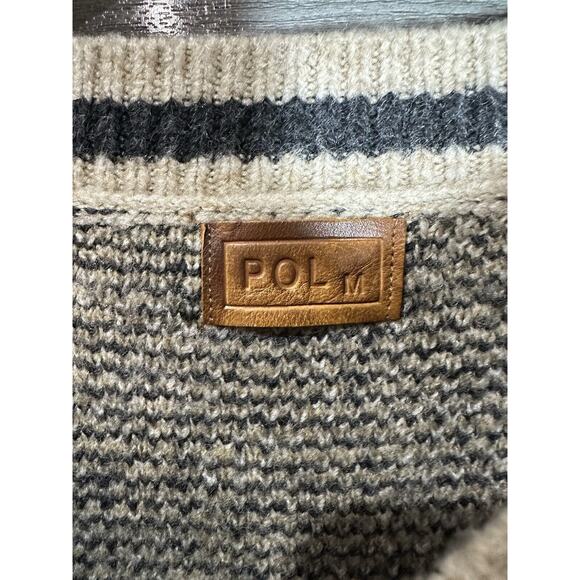 Womens Pol Oversized Leopard Print Sweater Size Medium - Picture 5 of 8